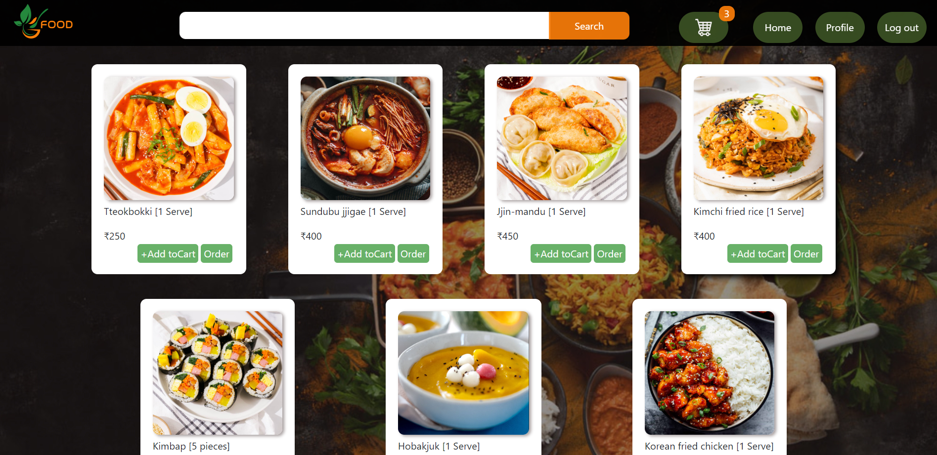 Category Page
